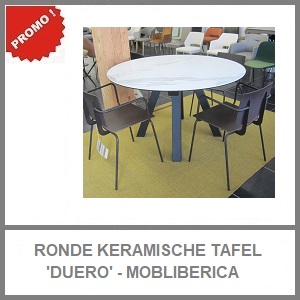 ronde-keramische-tafel-duero-dressy-mobliberica-outlet-2dehands-toonzaalmodel