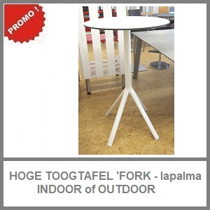 ronde-toogtafel-fork-lapalma-outlet-2dehands-toonzaalmodel